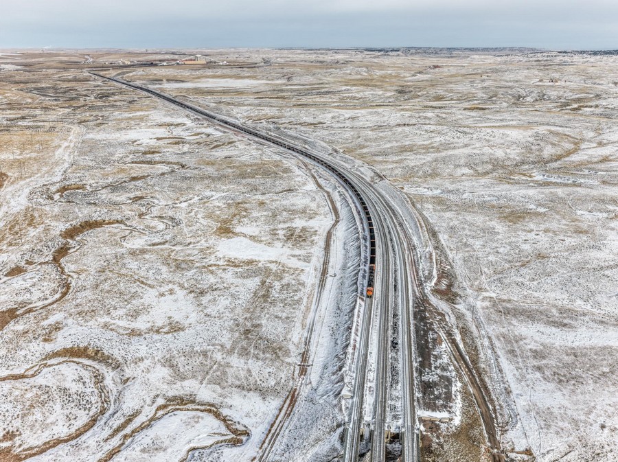 Coal Train, Near Gillette, Wyoming, USA, 2015.jpg